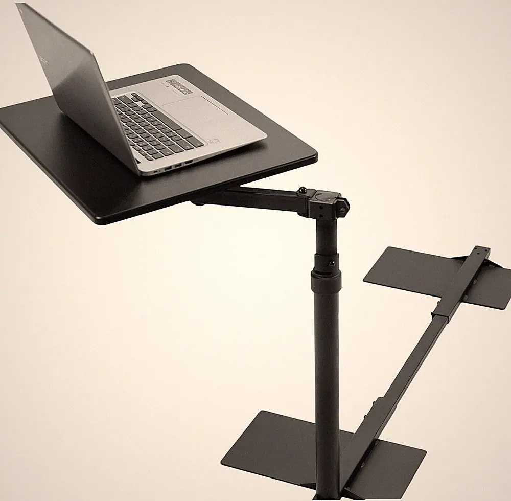 20"Over Couch Swivel Table Laptop Desk Recliner Workstation Adjustable Swing Arm