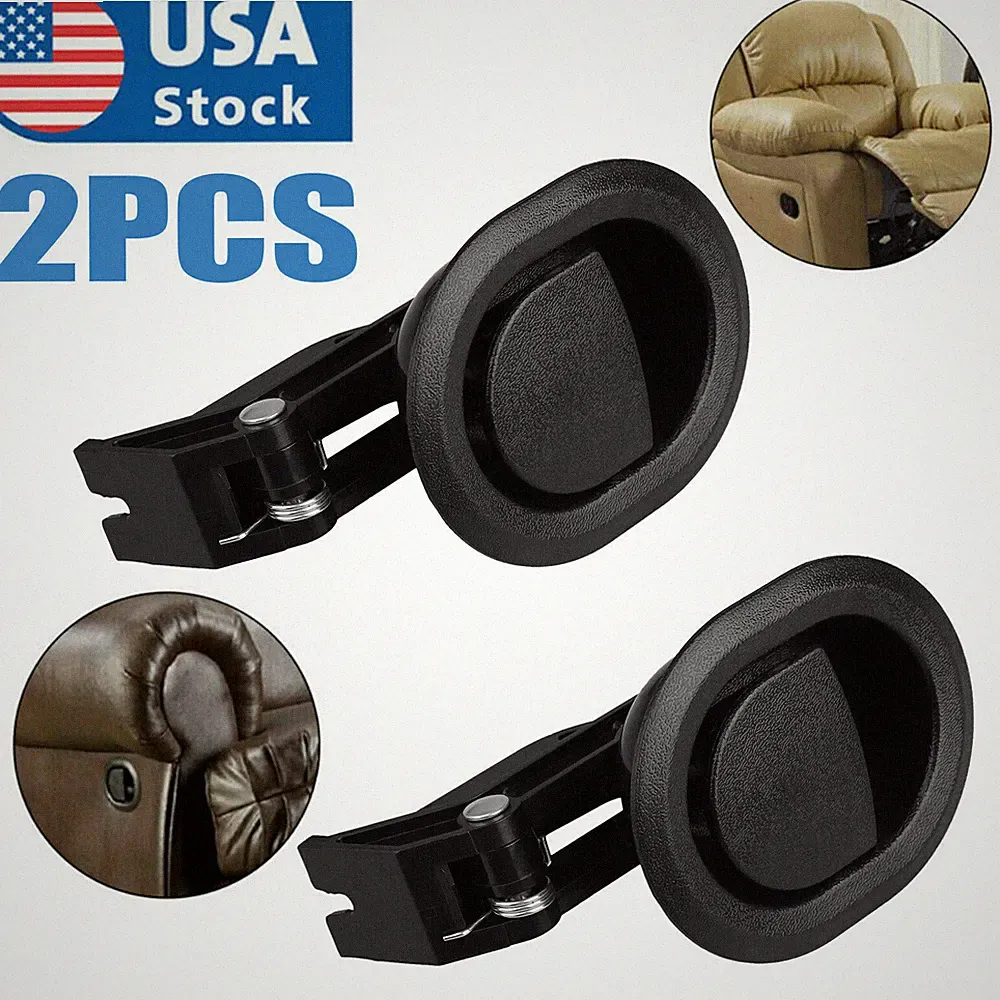 2Pcs Recliner Replacement Pull Handle Chair Sofa Couch Release Lever Universal