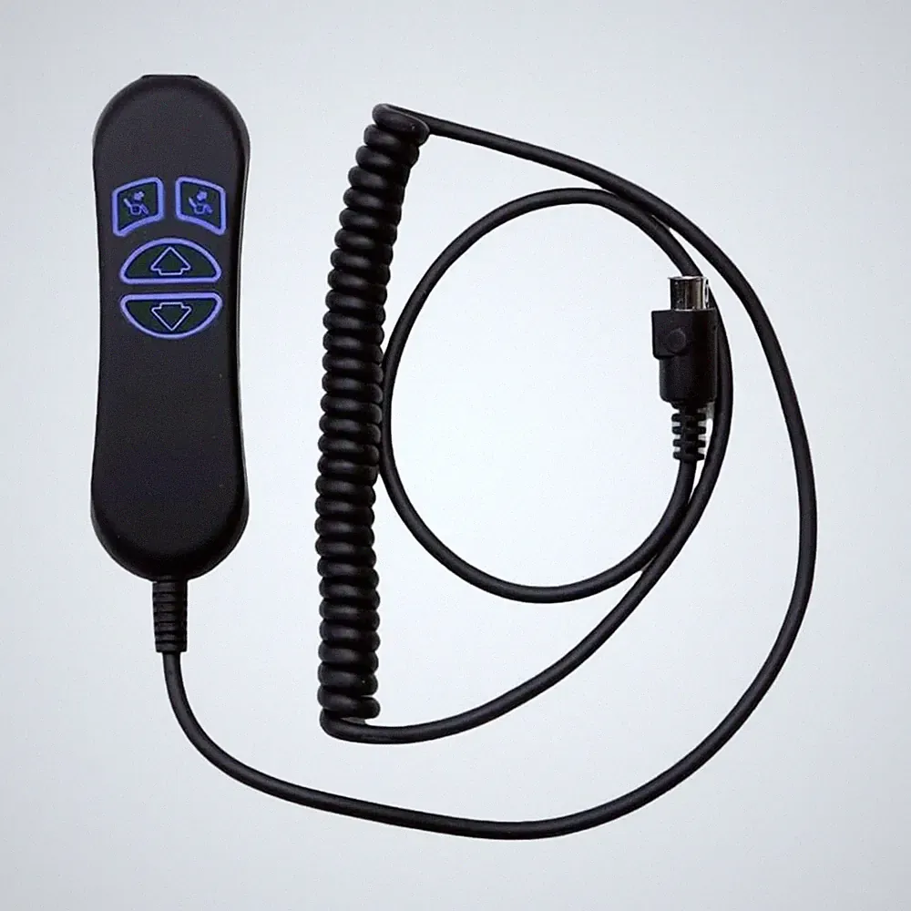4 Button 5 Pin Lift Chair Hand Control Power Recliner Remote with USB Backlight