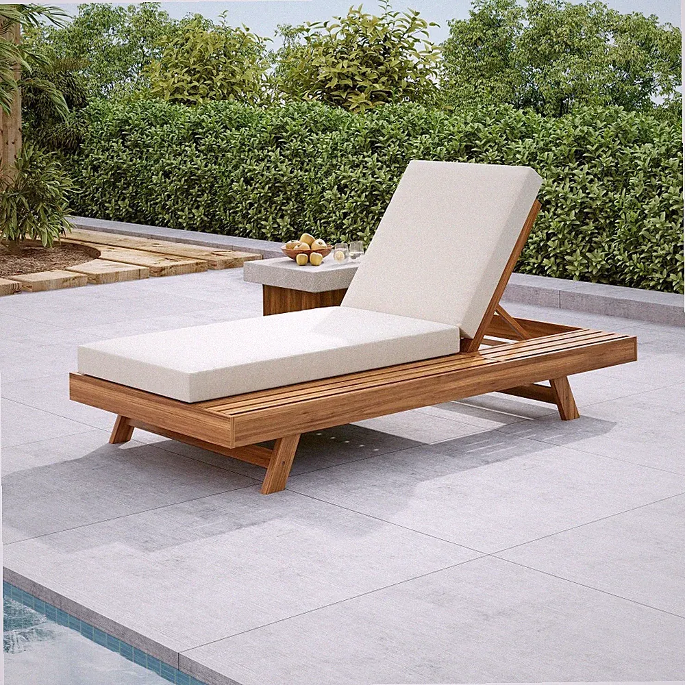 Wood finish recliners