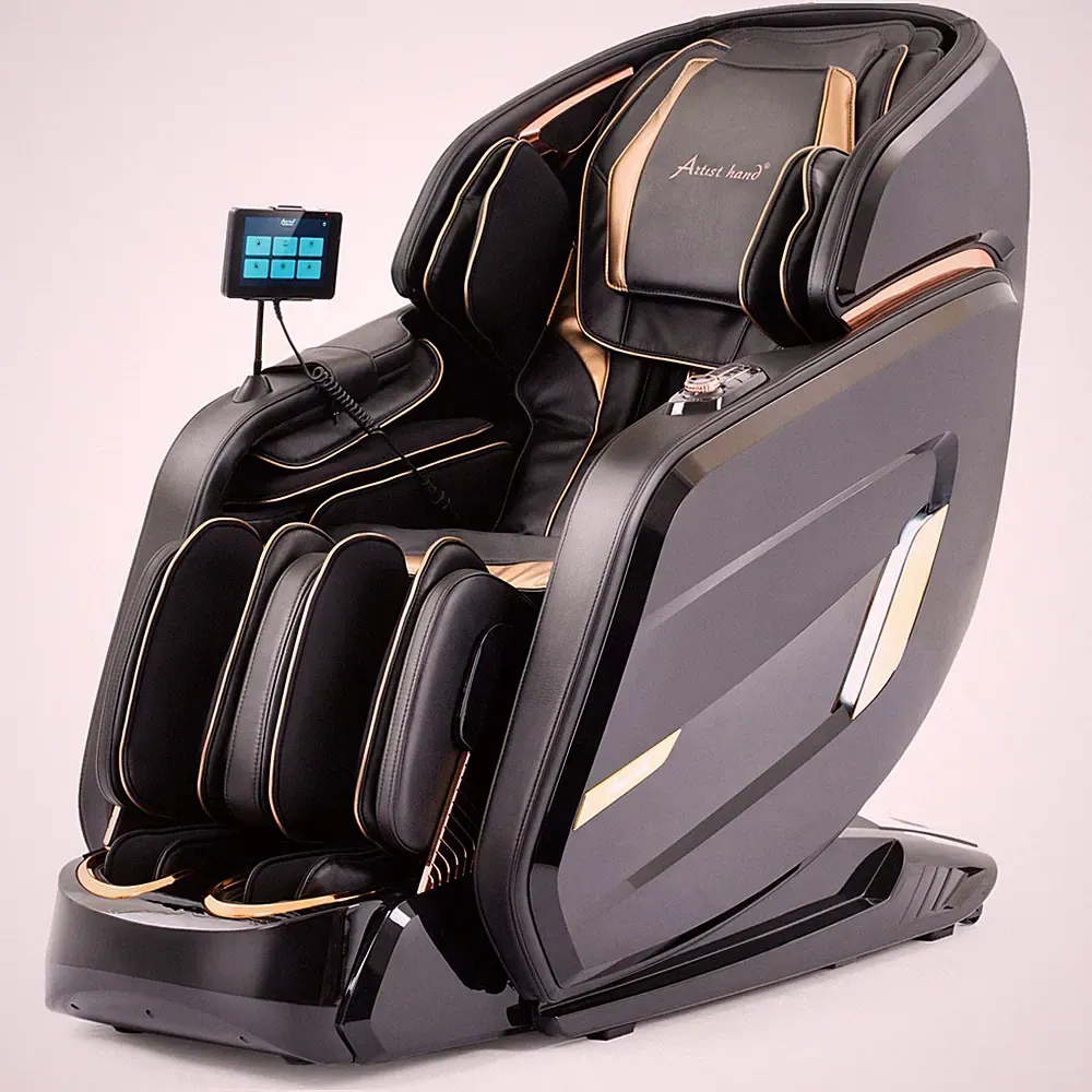 4D Full Body Zero Gravity Massage Chair Recliner SL Track,Heat,AI Voice,24 Modes