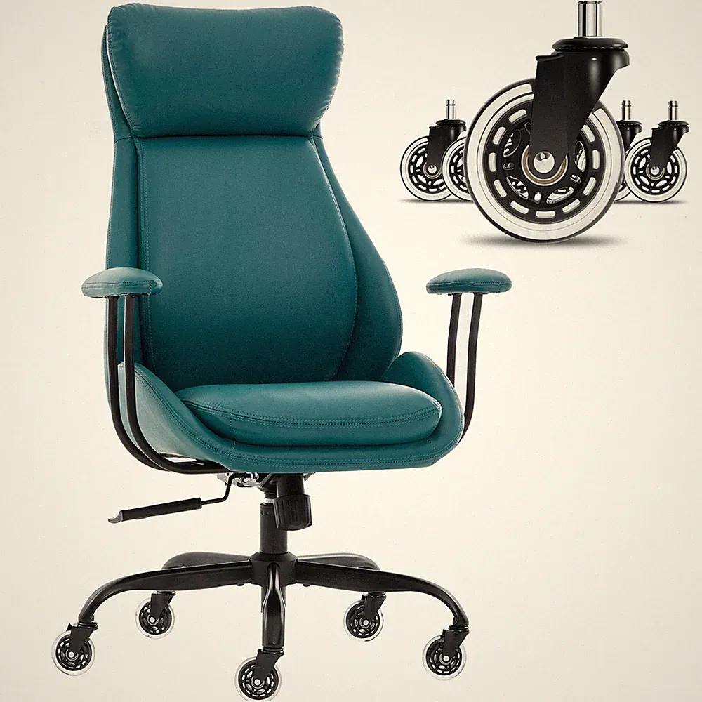 500lbs Ergonomic Computer Chair,with Lumbar Support ,Adjustable Height & Recline