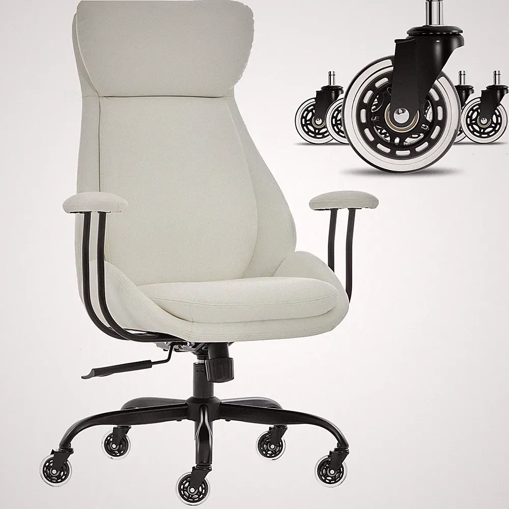 500lbs Ergonomic Computer Chair,with Lumbar Support ,Adjustable Height & Recline