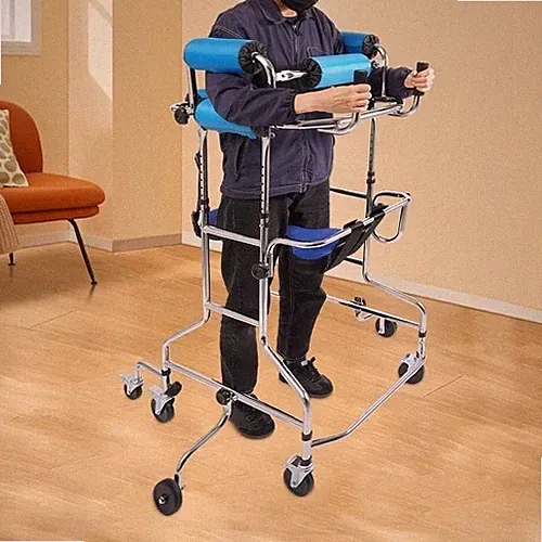 Adult Walker for Seniors Hemiplegia Rehabilitation Standing Frame,Anti Recline