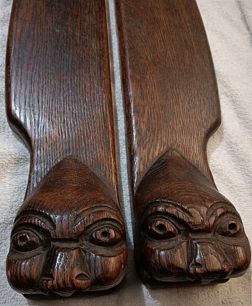 Antique Carved Lions Head Chair Arms Oak Morris Chair Furniture Restoration