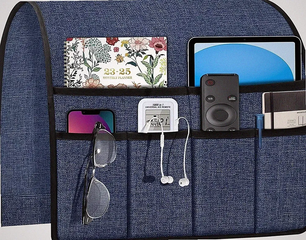 Armchair Caddy for Couch Remote Control Holder Recliner Armrest Organize