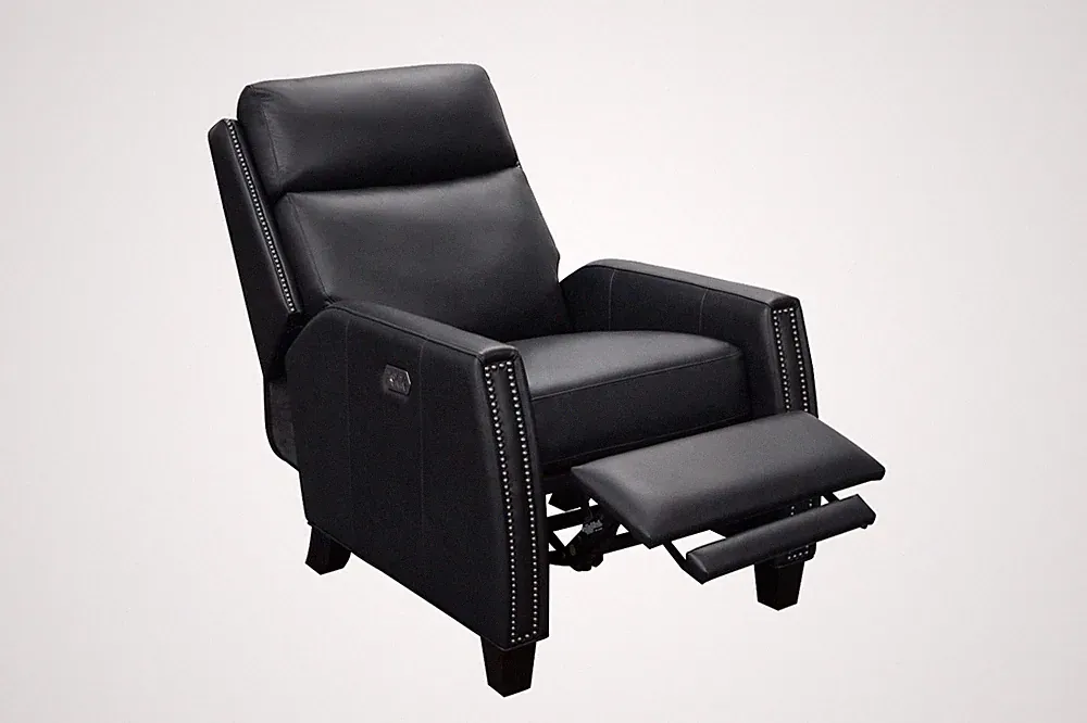 Barcalounger Anaheim Big and Tall Power Recliner 9PHL-3687-5700-47 Shoreham Blue