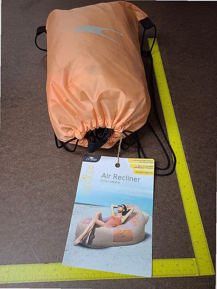 Beach Air Recliner by Crane. Brand New. Never Used. Lightweight And Compact