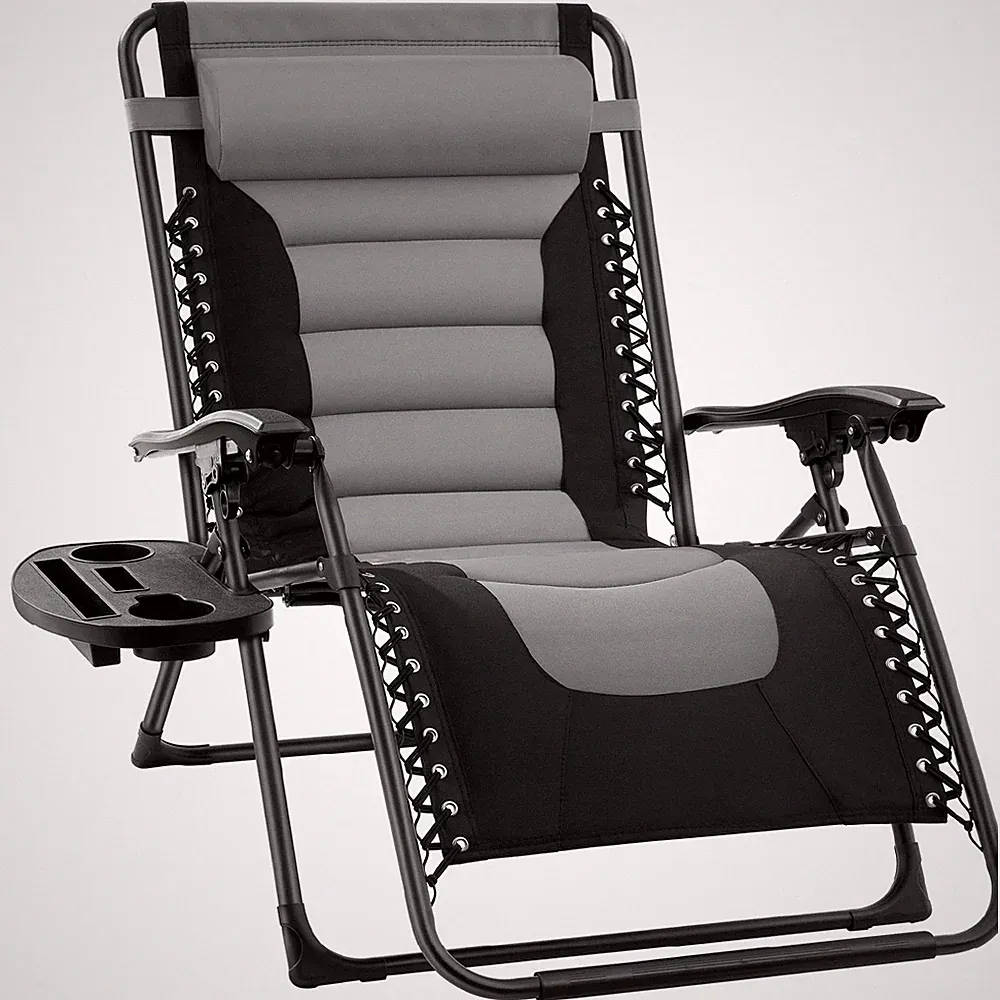 Best Choice Products Oversized Padded Zero Gravity Chair Folding Recliner