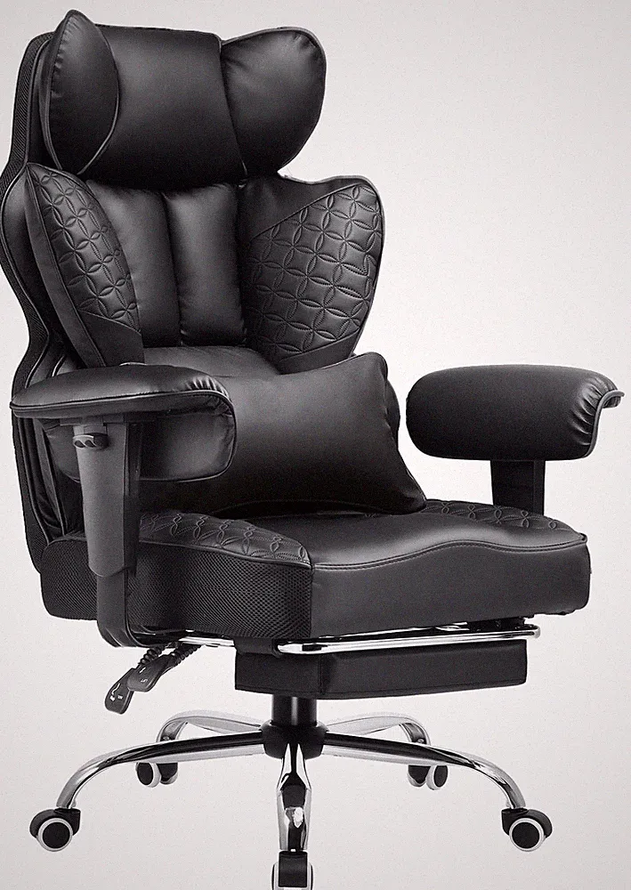Big and Tall Office Chair Heavy Duty Wide Ergonomic Gaming Chair with Deluxe...