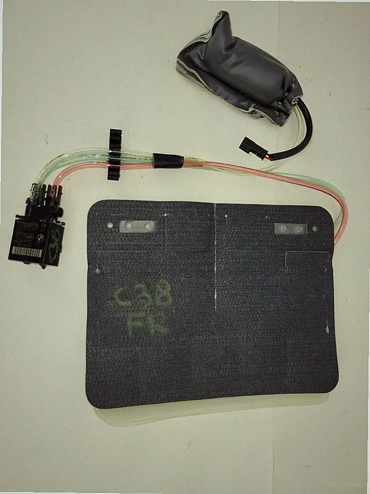 BMW 335XI 2008 E90 Front Left Seat Lumbar Support Pump Pad Lordosis C38