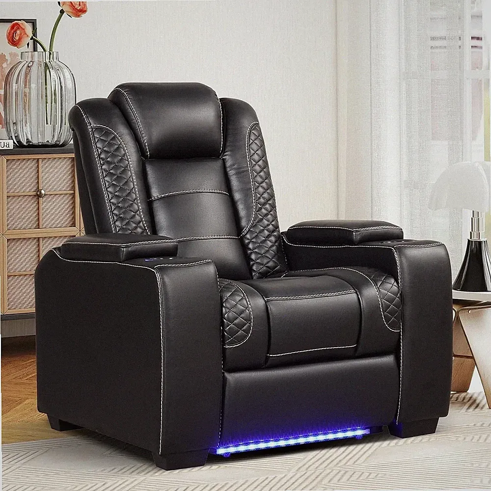 CANMOV Power Recliner Home Theater Seating, Electric Recliner Chair