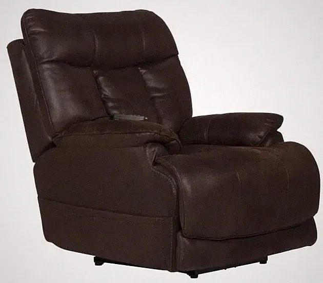 Catnapper Anders Power Headrest w/Lumbar Power Lay Flat Recliner