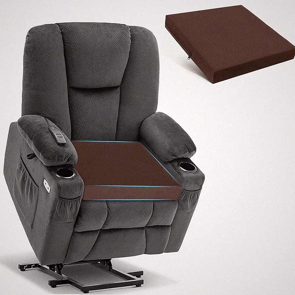 Chair Seat Cushions for Recliners Gel Memory Foam Extra Large Chair Cushions...
