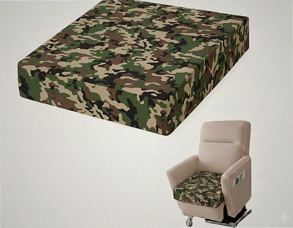 Custom Size Foam Recliner Chair Sofa Cushion for Elderly with Support & Comfort