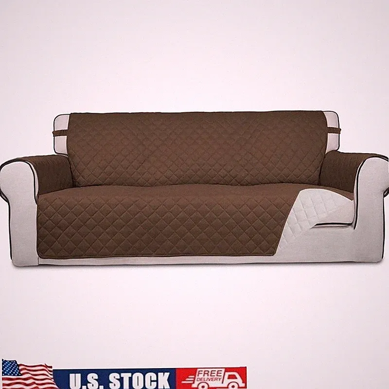 Durable Water Resistant Reversible Sofa Cover Dogs Non Slip Quilted Fabric New