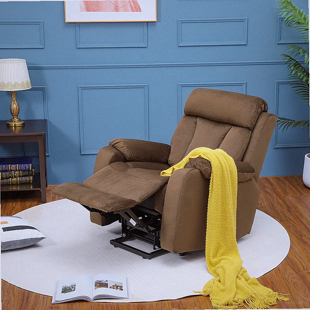 Elderly Electric Power Lift Recliner Comfy Armchair Sofa Leisure Remote Control