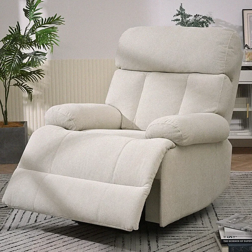 Elderly Power Lift Recliner Chair Reclining Sofa Big Man Wide Footrest Pocket