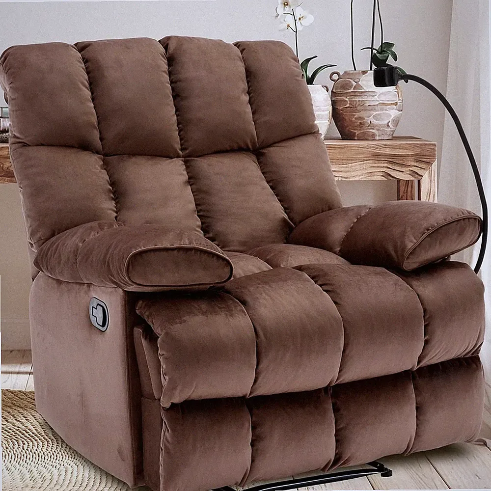 Extra Wide Oversized Recliner Chair for Big & Tall Adults, 400LBS Capacity