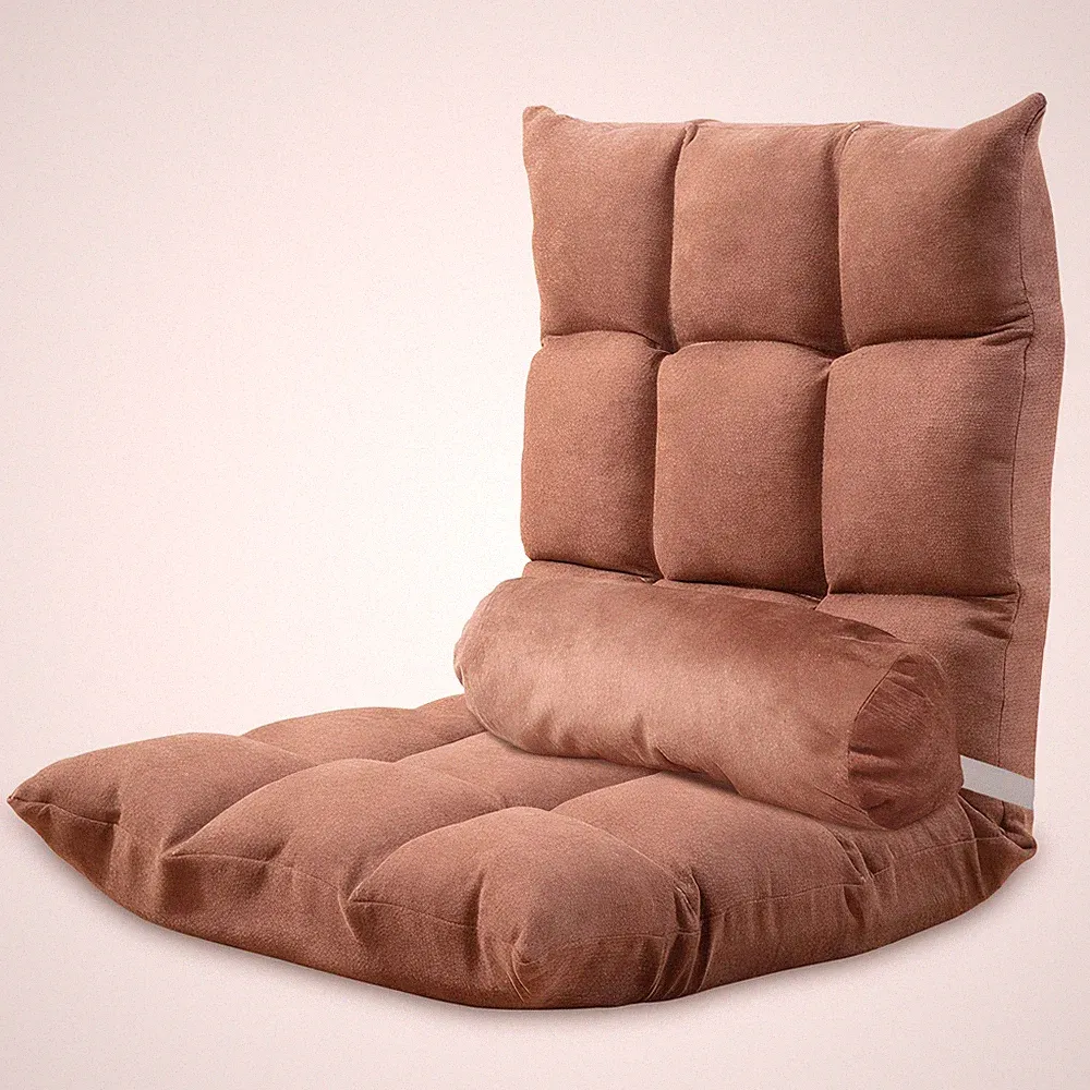 Folding Floor Gaming Chair Lazy Sofa Seat for Lounger Bed Couch Recliner Office