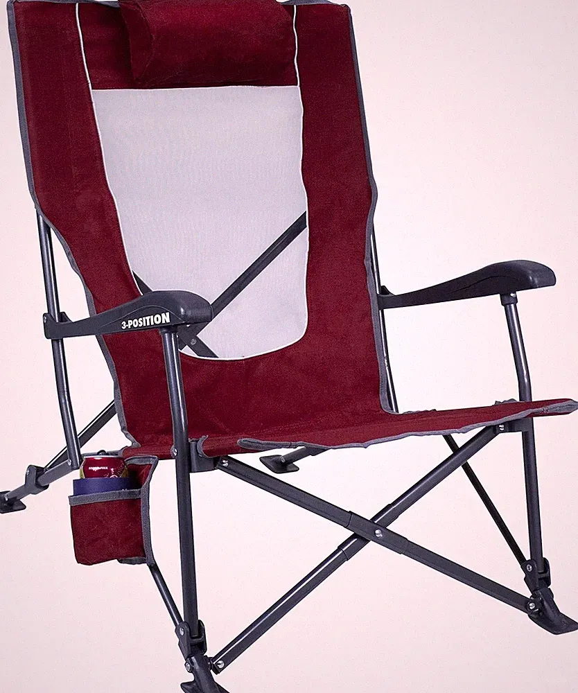 GCI Outdoor Low-Ride Reclining Camping Chair