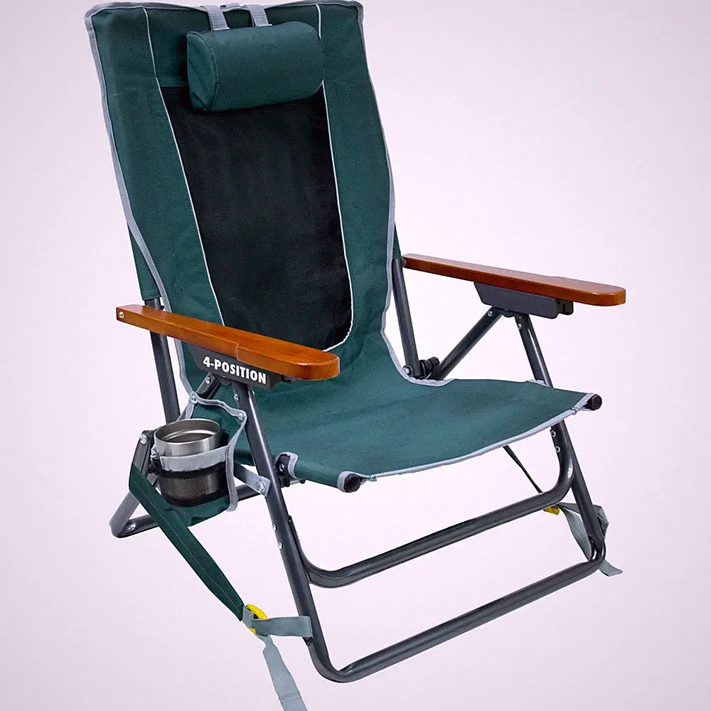 GCI Outdoor Wilderness Backpacker Reclining Chair, Hunter