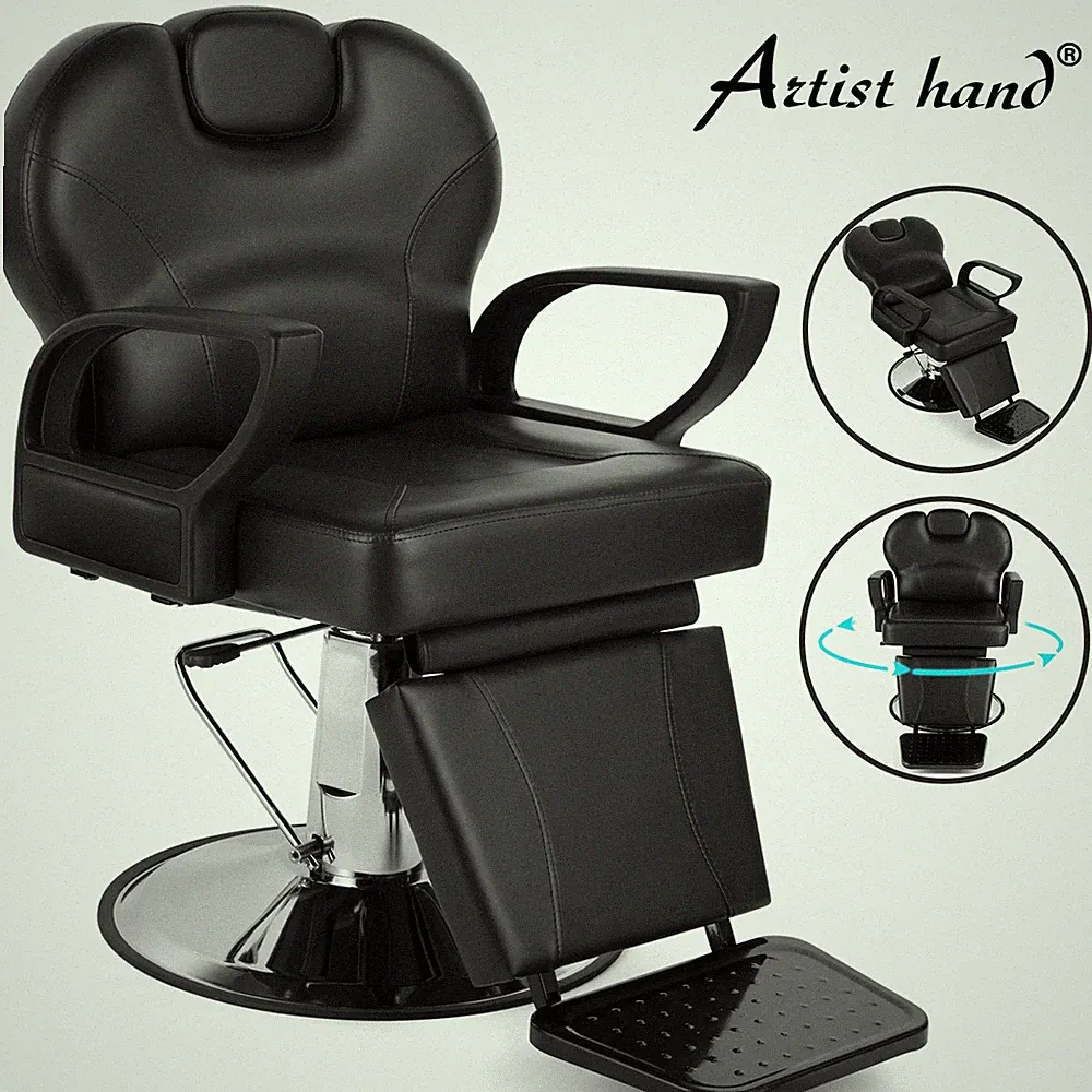 Heavy Duty Reclining Hydraulic Barber Chair All Purpose Salon Beauty Spa Styling