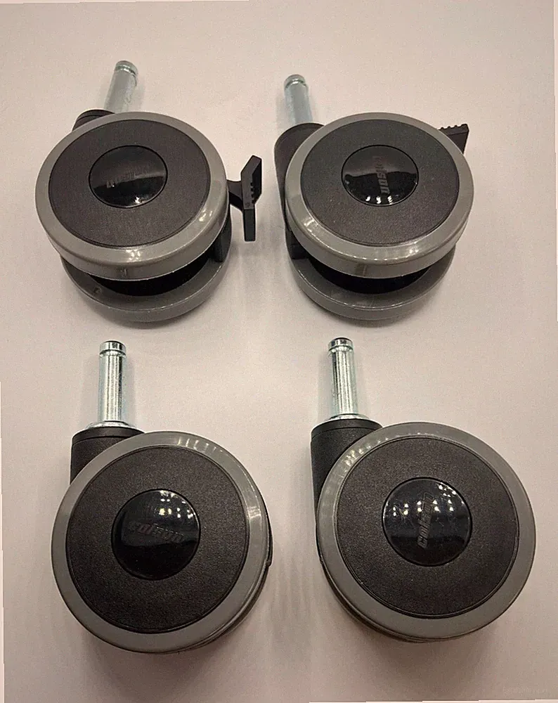 Invacare Bed Caster Package 2 With Brake and 2 Without Brake, 1123550