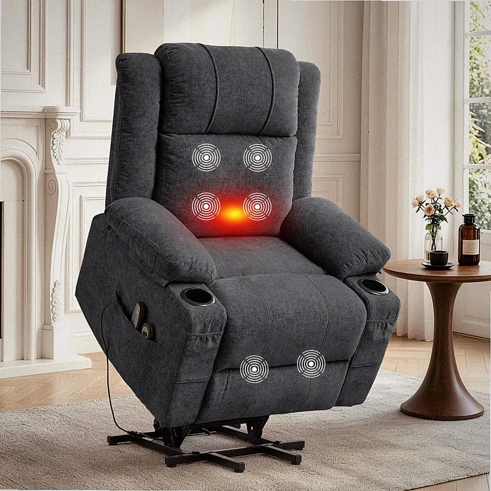 Korser Power Lift Recliner Chair for Elderly with Massage & Heat for Living Room
