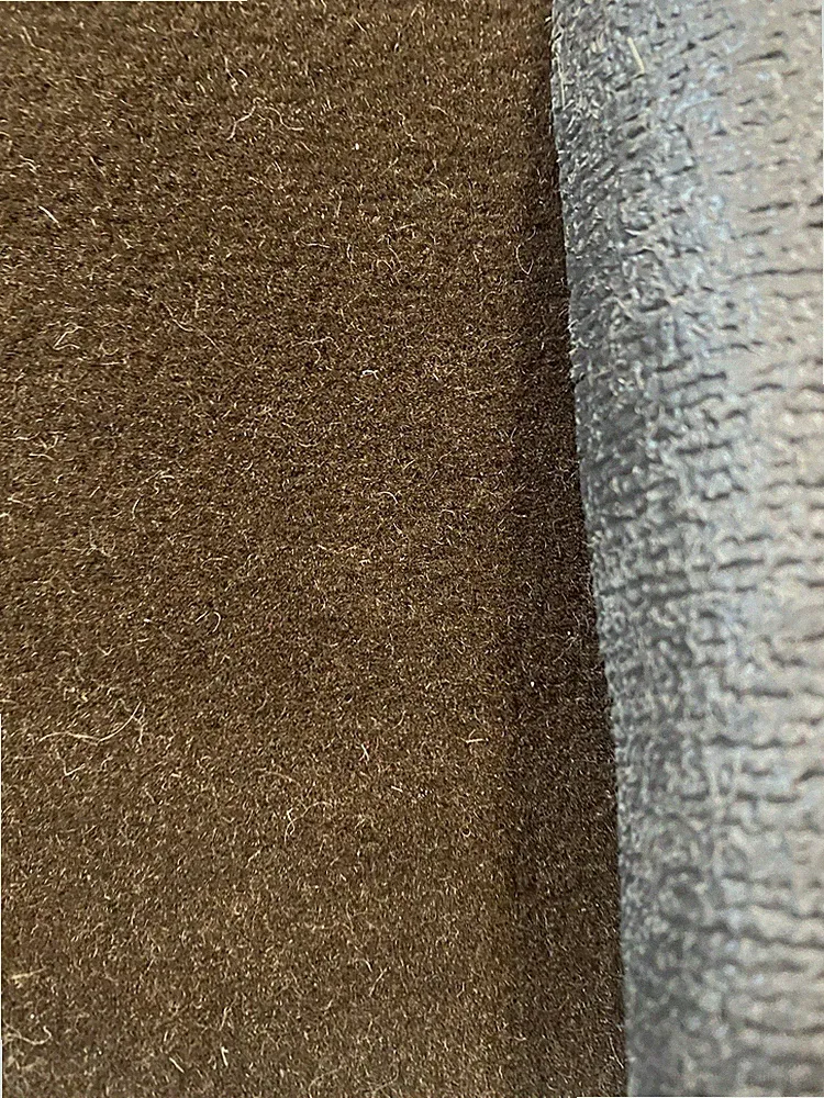 Luxury Brown Tufted Wool Car Carpet PVC Backed 1.07m Wide – Sold by Metre