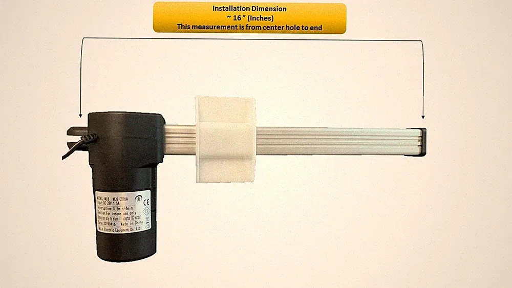 Mulin Electric Motor Actuator - ML8-206A Power Recliner Motor