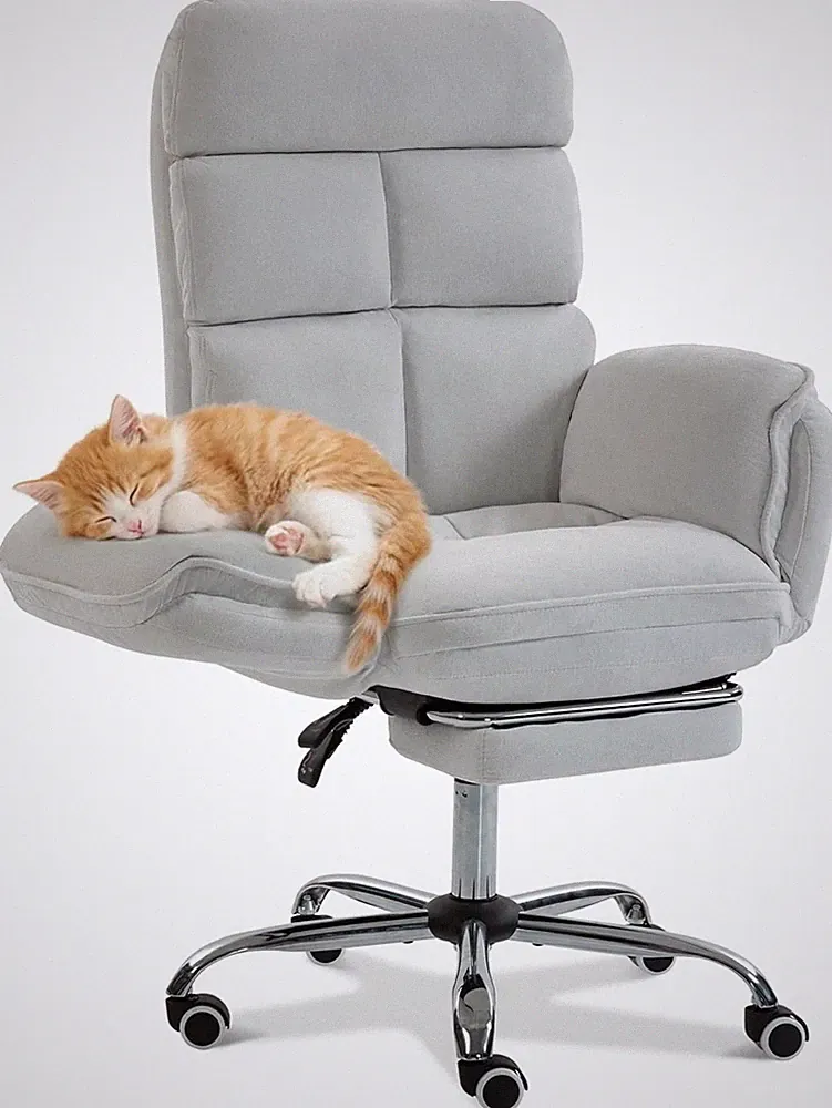 New Listing Big and Tall Office Chair with 90-180° Flip Armrests, 400Lbs Ergonomic Computer