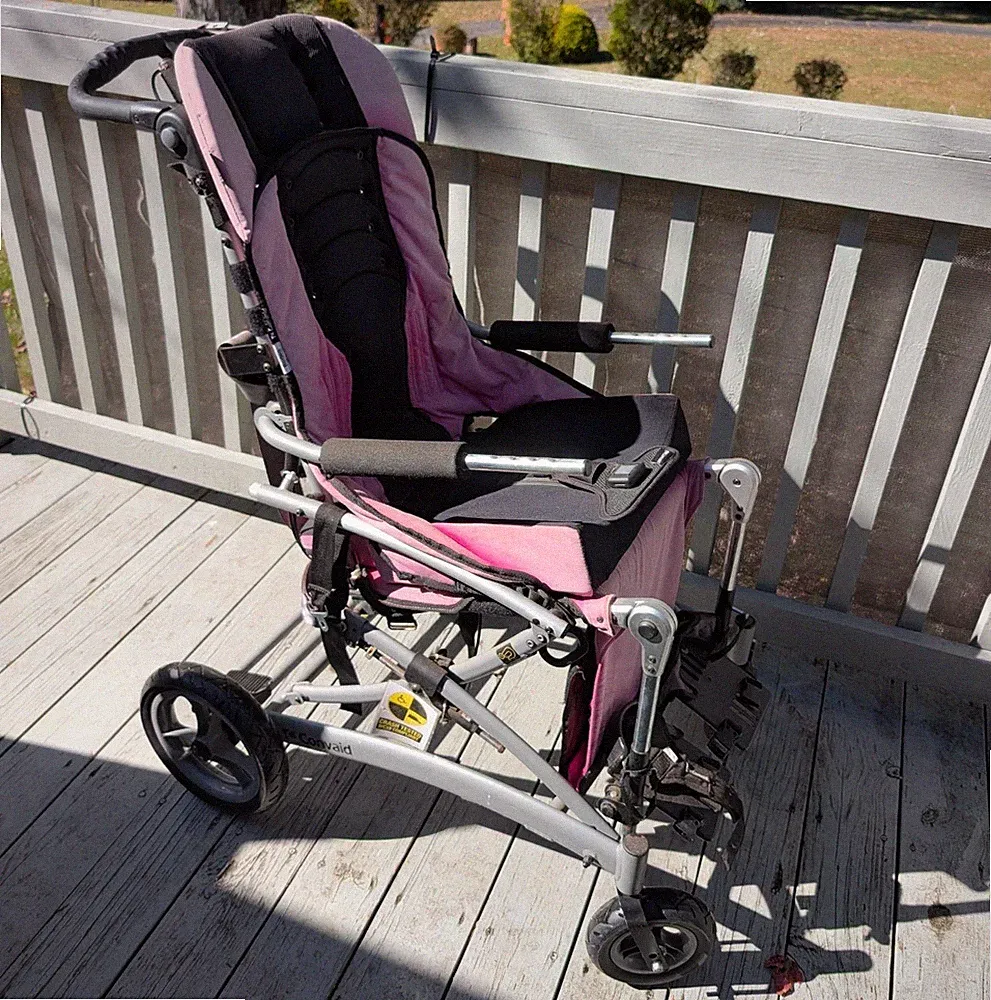 New Listing Convaid Rodeo 16 Folding Tilt Wheelchair Stroller Special Needs