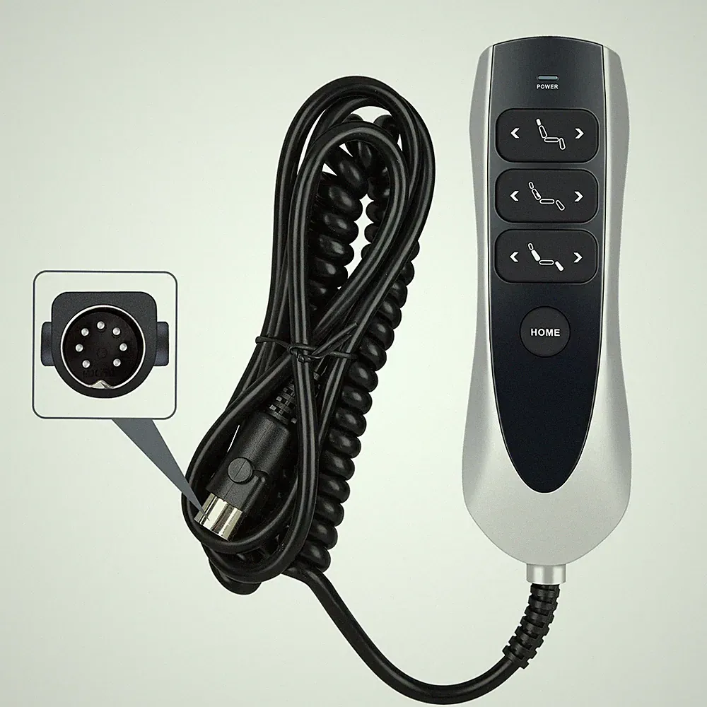 New Replacement 7 Button 7 pin Power Lift Recliner Chair Remote with USB