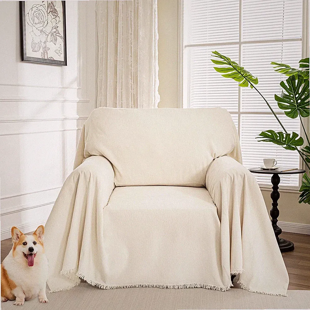 Oversized Chair Cover, Armchair Couch Cover for 1 Cushion, Washable Recliner...