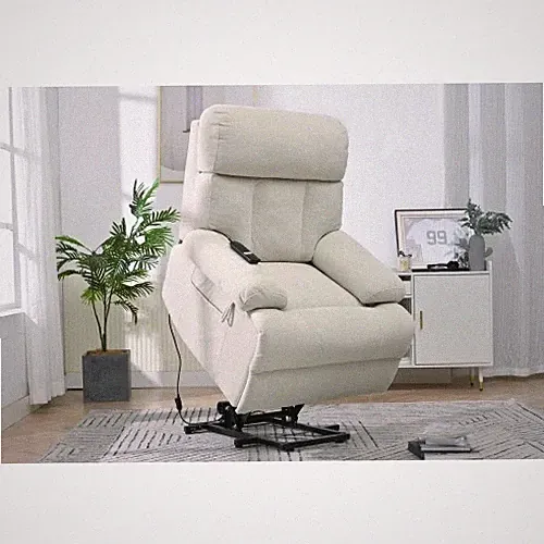 Oversized Power Lift Recliner Chair For Elderly, Electric Fabric Recliner Chair