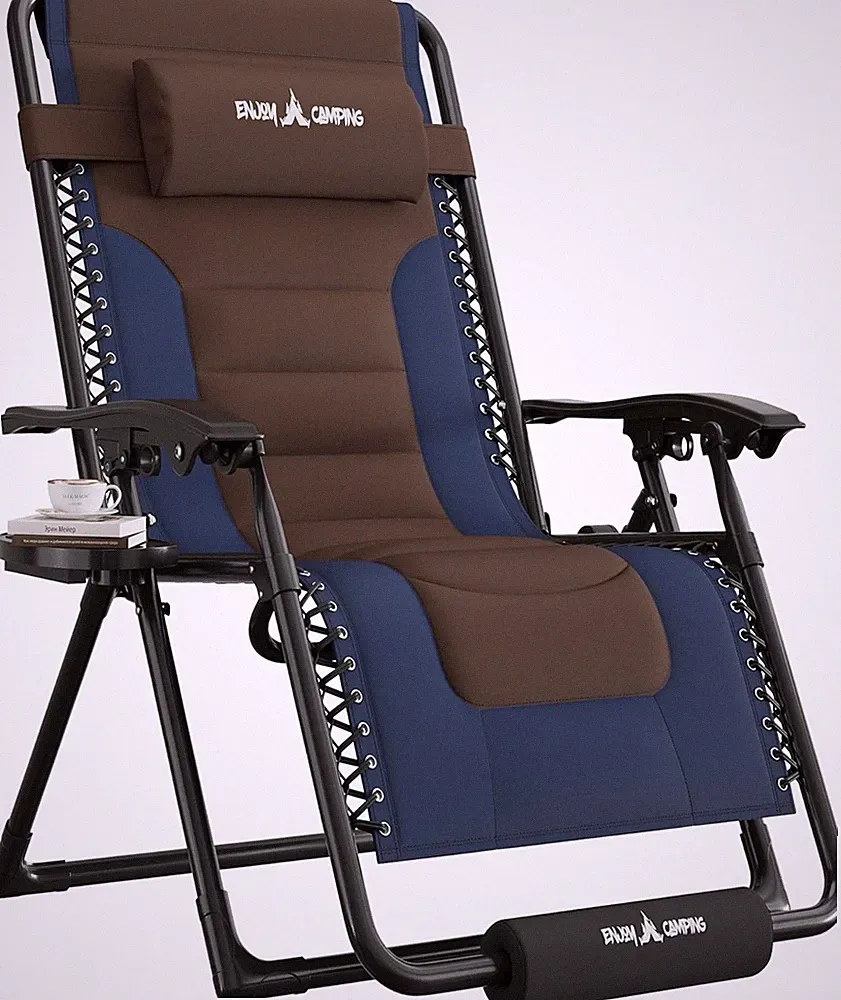 Oversized Zero Gravity Chair, Outdoor Full Padded Recliner, Patio