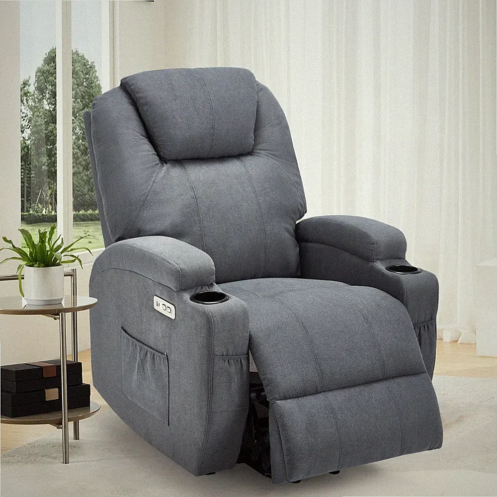 Power Lift Recliner Chair for Elderly, Electric Lift Chair Sofa with Side Pocket