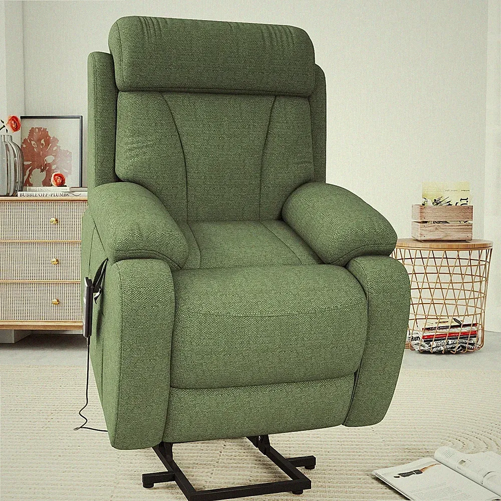 Power Lift Recliner Chair for Elderly Senior Electric Reclining Sofa Side Pocket