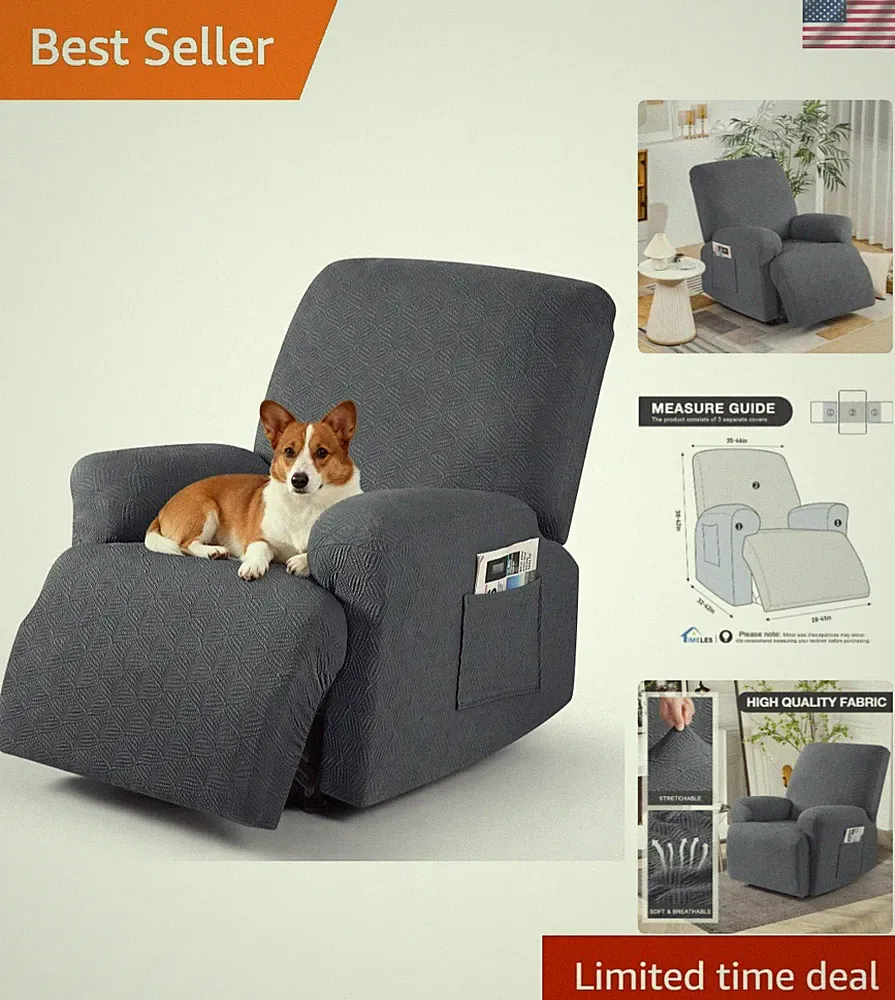 Recliner Covers Extra Wide Recliner Chair Covers Reclining Couch Covers Sofa...