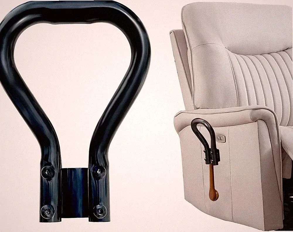 Recliner Handle Extender, Recliner Lever Extender for Lazy Boy, Heavy Duty Steel