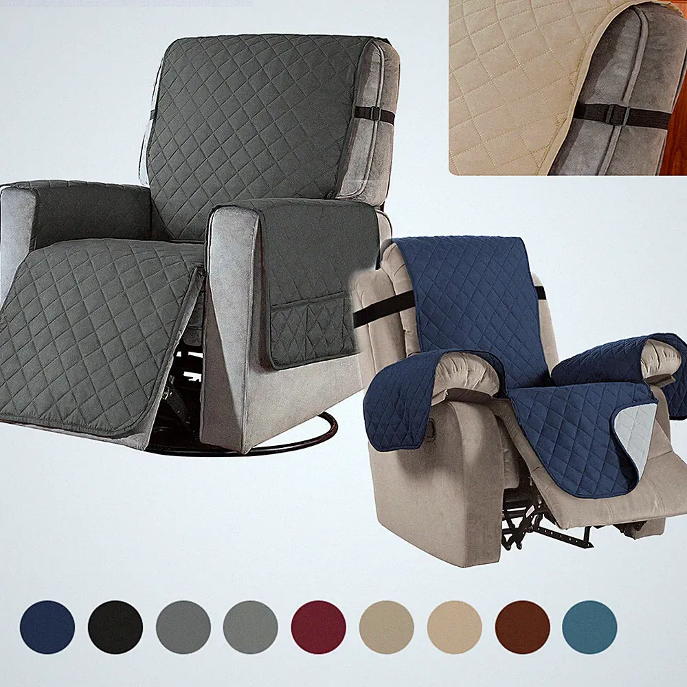 Recliner Slipcover Waterproof Anti-Slip Couch Armchair Cover Furniture Protector