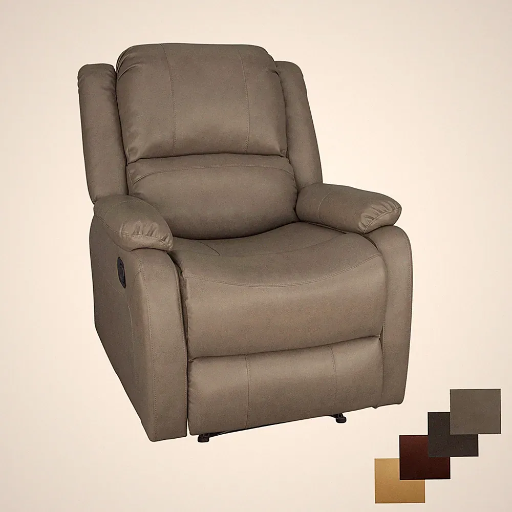 RecPro Charles 30" RV ZWR Zero Wall Recliner Chair RV Furniture Putty