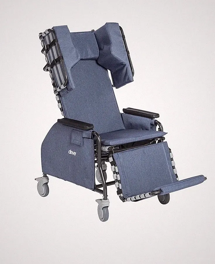 Rose Comfort Max Full Tilt and Recline Chair with Casters CLN400-20 New