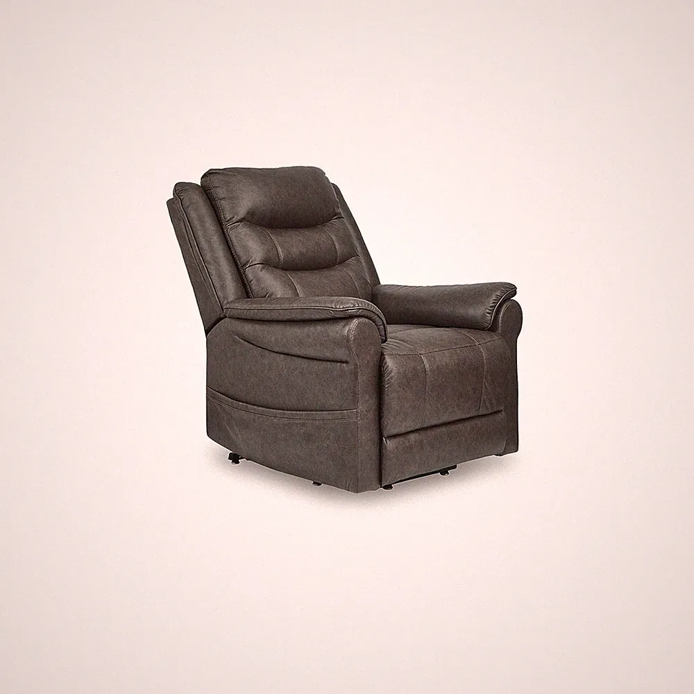 Signature Design by Ashley Oatman Brown Power Lift Recliner