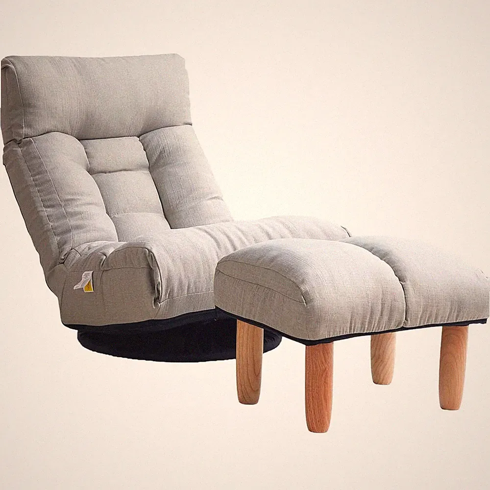 Single Sofa Reclining Chair Swivel Japanese Floor Chair Lazy Balcony Tatami