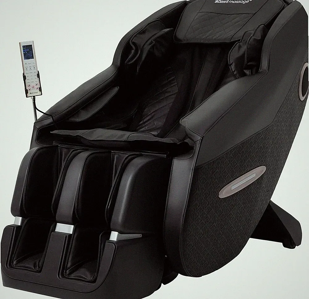 SL Track Massage Chair,Electric Shiatsu Full Body Zero Gravity Massage Recliner