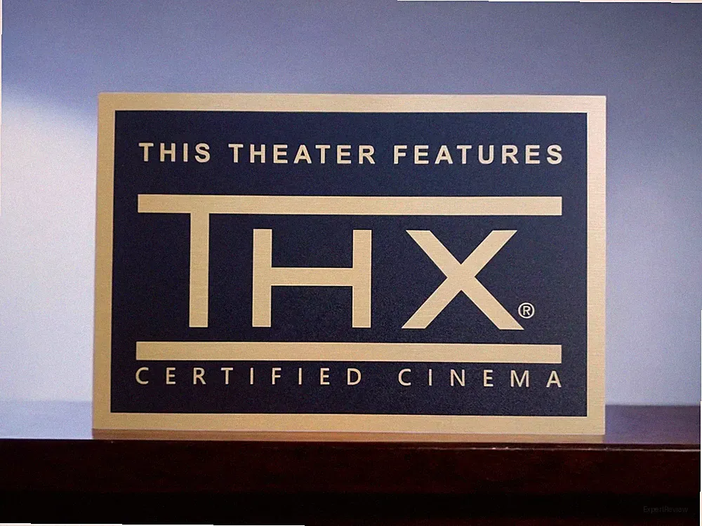 THX Wall Sign Brushed Gold Aluminum Plaque Home Theater Media Room Decor USstock