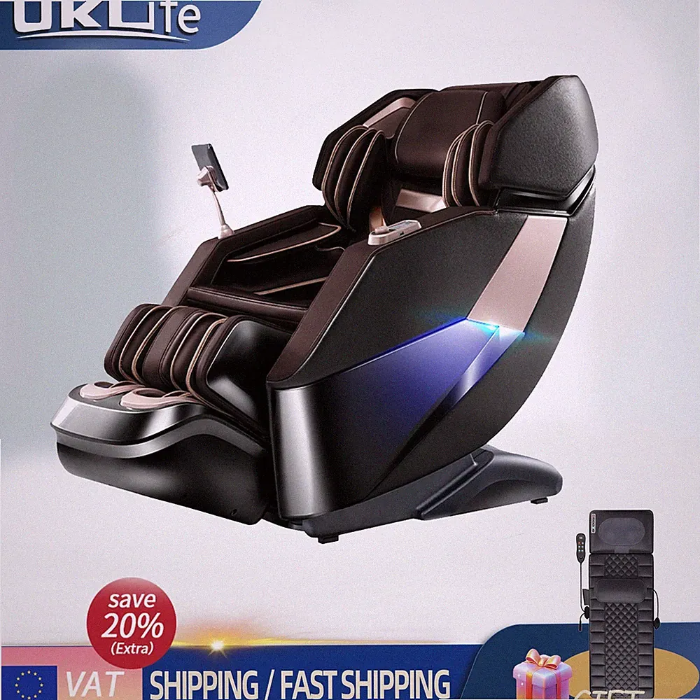 UKL Majesty X 4D+3D Dual-Core Full Body Zero Gravity SL-Track AI Massage Chair