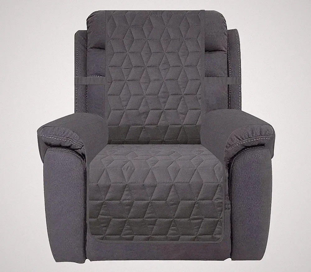Waterproof Nonslip Recliner Cover Oversized Christmas Decor Stay in Place, Do...